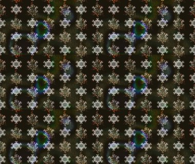 Raster illüstrasyonu. Küçük çiçekteki sevimli çiçek deseni. Çizim.