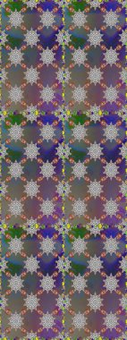 Çiçekler suluboya seamless modeli. Raster şık kumaş deseni.