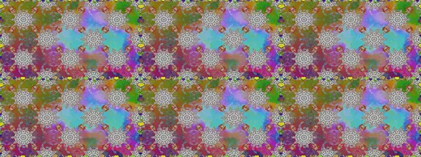 Çiçeksiz desenli arka plan, darbeler, sıçramalar, yaz çiçekleri. Gri renkli çiçekler. Raster illüstrasyonu.