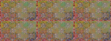 Kahverengi ve bej renklerde çiçek desenleri yok, el yapımı papatyalar, papatyalar. Tekrar eden çiçek arkaplanı, zarif kahverengi ve bej renkli çiçek duvar kağıdı..