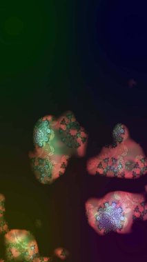 Düz Çiçek Elementleri Tasarımı. Eskiz klasiği. Raster Şirin kumaş deseni. Renkli Bahar Teması çizim şablonu.