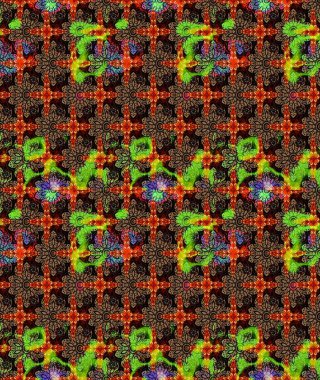 Çiçek deseni. Chichi 'nin kumaş kalıbını çiz. Düz Çiçek Elementleri Tasarımı. Raster illüstrasyonu. Renkli Bahar Teması çizim şablonu.