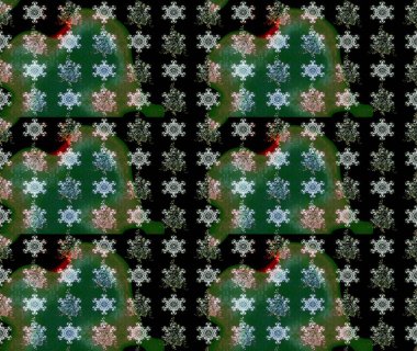 Tekstil, tebrik kartı, boyama kitabı, telefon kılıfı baskısı için kullanılabilir. Kızılderili desenli desenli desenli şal deseni. Etnik Mandala süsü. Raster Henna dövme stili.