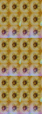 Güzel suluboya yaz çiçekleri deseni..