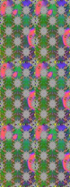 Çiçekli, suluboya desenli kusursuz çiçek deseni. Küçük çiçekte güzel bir çiçek deseni var. Raster deseni.