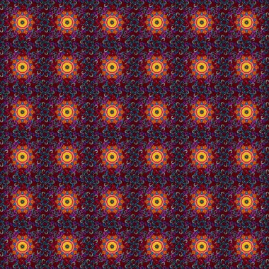 Çiçekli karalama şeklinde Raster çiçek deseni. Nazik, narin çiçek arkaplanı. Siyah, mavi ve kırmızı renkte çiçekler.