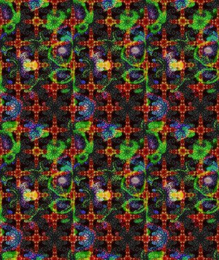 Tekstil tasarımı için siyah renkli geleneksel halk çiçekleri buketi. Üzerinde gelincikler ve vadi zambakları olan renkli çiçek desenli nakış..