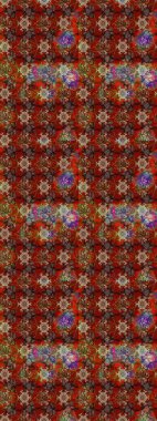 Parlak elementlerin. Çizim çiçek deseni duvar kağıdı, web sitesi arka planı, ambalaj kağıdı, davetiye, broşür, afiş veya web sitesi için kullanılabilir. El çizimi Raster illüstrasyonu.