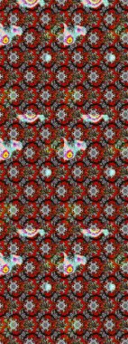 Suluboya etkisi. Raster deseni. Organik elementler. Botanik çizim deseni.