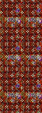 Parlak elementlerin. Çizim çiçek deseni duvar kağıdı, web sitesi arka planı, ambalaj kağıdı, davetiye, broşür, afiş veya web sitesi için kullanılabilir. El çizimi Raster illüstrasyonu.