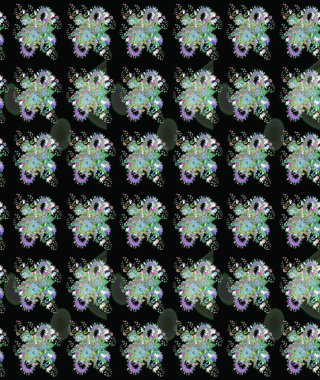 Asya tekstil tarzında. Düz Çiçek Elementleri Tasarımı. Çiçek desenli çizim. Renkli Bahar Teması eskiz kalıbı. Raster illüstrasyonu. Güzel kumaş deseni.