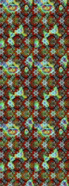 Kahverengi renkli çiçekler. Çizim çiçek deseni duvar kâğıdı olarak kullanılabilir. Raster illüstrasyonu.