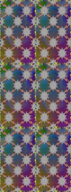 Küçük çiçekteki sevimli çiçek deseni. Kusursuz. Raster illüstrasyonu.