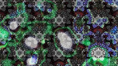 Ultraviyole kumaş deseni. Raster illüstrasyonu. Organik motif arka planı. Çizim deseni.