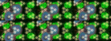 Çiçekli, yapraklı, çiçek desenli eskiz. El çizimi. Raster illüstrasyonu.