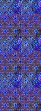 Sevimli çiçek raster deseni. Düz Çiçek Elementleri Tasarımı. Mor renkli çiçekler. Renkli Bahar Teması çizim şablonu.