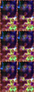 Raster. Tomurcukları çiçek olan sevimli bir çiçek deseni. Kusursuz bir geçmişi var. Raster illüstrasyonu. Kumaş, tekstil, duvar kağıdı baskısı için. Antika retro tarzı.