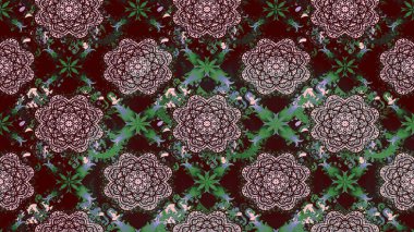 Raster çiçek izi. Raster Yumuşak kumaş deseni. Çiçek rengi eskiz deseni. Klasik taslak çizimi.