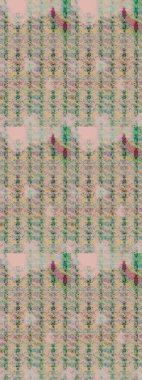 Renkli Bahar Teması eskiz kalıbı. Düz Çiçek Elementleri Tasarımı. Raster Şirin kumaş deseni. Eskiz klasiği.