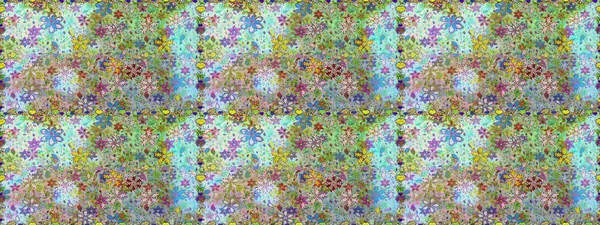 Moda baskısı. Suluboya desensiz çiçek buketi. Dekorasyon ve tasarım için güzel bir desen. Ton halinde. Çiçeğin suluboya çizimlerinin zarif deseni.