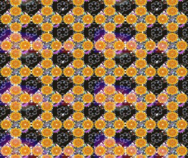 Gri renkli çiçekler. Düz Çiçek Elementleri Tasarımı. Sevimli çiçek raster deseni. Renkli Bahar Teması çizim şablonu.