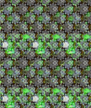 Çiçek kompozisyonu. Çiçek kolajı. Raster deseni. Doğa. - Gri çiçekler. Çiçek arkaplan. Küçük çiçekte güzel desen var..