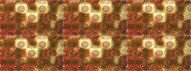 Raster kusursuz. Güzel kumaş deseni. Renkli Bahar Temalı Kusursuz Arkaplan. Çiçek deseni. Düz Çiçek Elementleri Tasarımı.