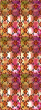 Nazik, narin çiçek arkaplanı. Kahverengi ve turuncu renkli çiçekler. Raster çiçek desenli ve çiçekli..