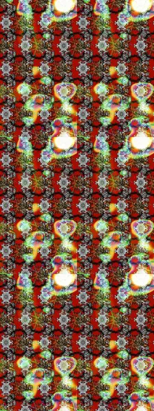 Çiçekler suluboya eskiz deseni. Raster Stili kumaş deseni.