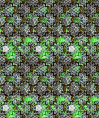 Çiçek kompozisyonu. Çiçek kolajı. Raster deseni. Doğa. - Gri çiçekler. Çiçek arkaplan. Küçük çiçekte güzel desen var..