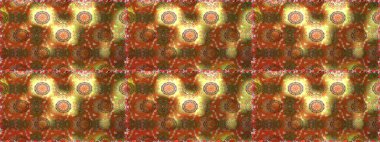 Raster kusursuz. Güzel kumaş deseni. Renkli Bahar Temalı Kusursuz Arkaplan. Çiçek deseni. Düz Çiçek Elementleri Tasarımı.