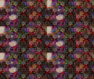 Raster illüstrasyonu. Egzotik çiçekler, botanik olarak parlak, klasik siyah renkler. Klasik tropikal doğal elementlerin suluboya seti.