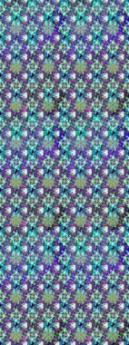 Çiçek tasarımı için inanılmaz bir kolaj cenneti tarzı. Parlak çiçekli kolaj çiçekleri mor ve mavi. Çiçekli zambaklar eskiz arka planı.