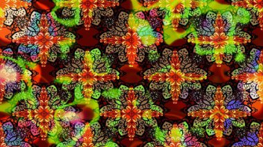 Modern stil dokusu. Çiçek desenli raster, siyah çizgi grafik deseni soyut raster arkaplan.