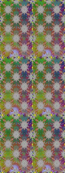 Tebrik kartı geçmişi, boyama kitabı, arkaplan ve tekstil için kullanılabilir. Etnik Mandala havlusu. Raster Henna tarzı. Sınır Kızılderili çiçekli paisley patten. Kusursuz süs izi..