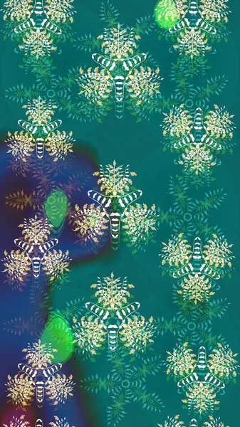 Küçük çiçekteki sevimli çiçek deseni. Mavi renkte çiçekler.