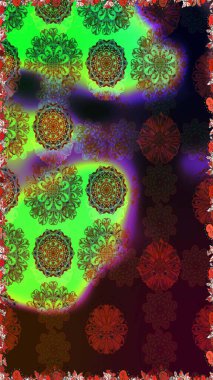 Raster illüstrasyonu. Moda baskısı. Çiçeğin suluboya çizimlerinin mükemmel deseni. Eski model. Dekorasyon ve tasarım için güzel bir desen. Suluboya kusursuz desen.