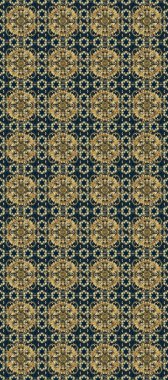 Kusursuz klasik raster altın desenli. Klasik klasik klasik arka plan. Geleneksel oryantasyon süsü. Raster illüstrasyonu. Mavi, bej ve kahverengi renklerde altın elementlerle kusursuz desen.