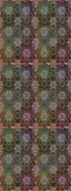 Moda arka planında parlak buketler. Sevimli, pürüzsüz desenli, küçük çiçekli, klasik tarzda. Raster illüstrasyonu. Kumaş, duvar kâğıdı ve kağıda yazdırmak için gelişen arkaplan.