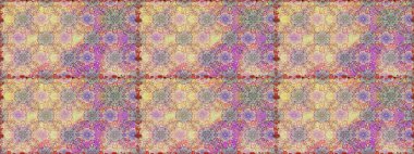 Tatil havası. Raster dikişsiz şirin çiçek deseni. Tarafsız ve bej renkli çiçekler. Nazik romantik baskı. Bahar mevsimi.