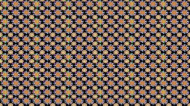 Raster Hip kumaş deseni. Kusursuz Vintage Çiçek Deseni.