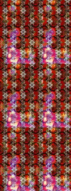 Moda baskısı. Dekorasyon ve tasarım için güzel bir desen. Suluboya desenli çiçek deseni. Ton halinde. Çiçeğin suluboya çizimlerinin zarif deseni.