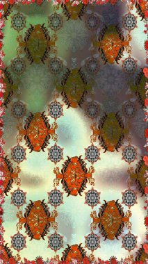 Çiçeğin suluboya çizimlerinin mükemmel deseni. Moda baskısı. Dekorasyon ve tasarım için güzel bir desen. Raster illüstrasyonu. Eski model. Suluboya kusursuz desen.