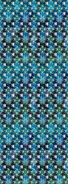 Moda baskıları için zarif bir şablon. Küçük renkli çiçekler. Robot resim. Motley illüstrasyonu. Küçük çiçekte güzel bir desen. Çiçekli bahar çiçekleri.