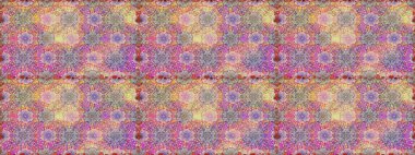 Raster illüstrasyonu. Renkli, pürüzsüz desen. Çiçek duvar kâğıdı. Tarafsız renklerde şirin tekstil tarzında. Çiçek arka planı.