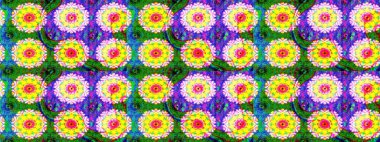 Sarı renkli çiçek desenli çizim. Sulu boya tarzında sarı renkte çiçekler.