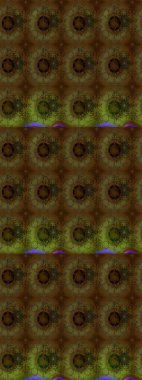 Şirin, zarif çiçekler Raster illüstrasyonu. Poster ya da kapak için arka plan. Tekstil için figür. Davetiye ve kartpostal tasarımı için dekoratif çiçek unsurları. Yapraklı çizim deseni.