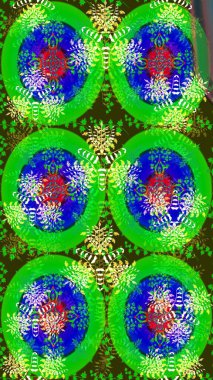 Güzel kumaş deseni. Raster illüstrasyonu. Bahar çiçekli güzel bir çiçek deseni..