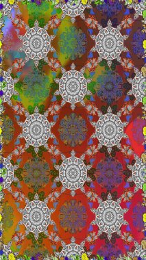 Zarif, parlak ve pürüzsüz kahverengi ve gri çiçek desenli tasarım. Sabıka baskıları, bebek kıyafetleri, duvar kâğıtları, paket kutuları vb..