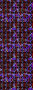 Sınır Kızılderili çiçekli paisley patten. Taslak süsleme izi. Tebrik kartı geçmişi, boyama kitabı, arkaplan ve tekstil için kullanılabilir. Etnik Mandala havlusu. Raster Henna tarzı.